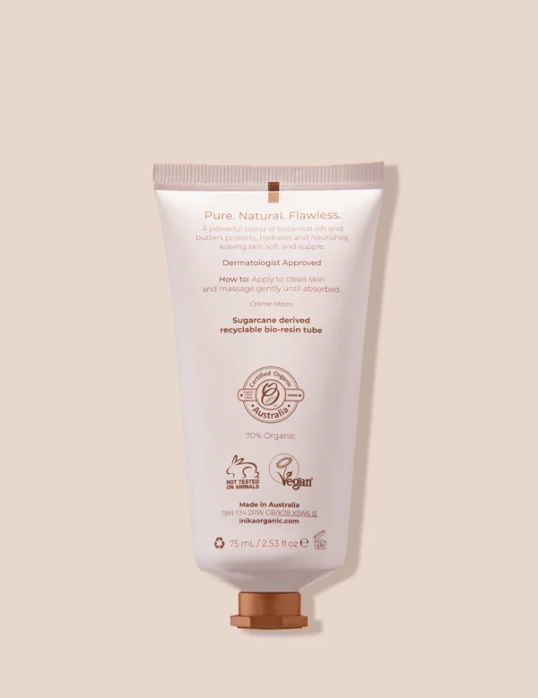 INIKA Organic Phytofuse Renew Hand Cream 75ml - Image 4